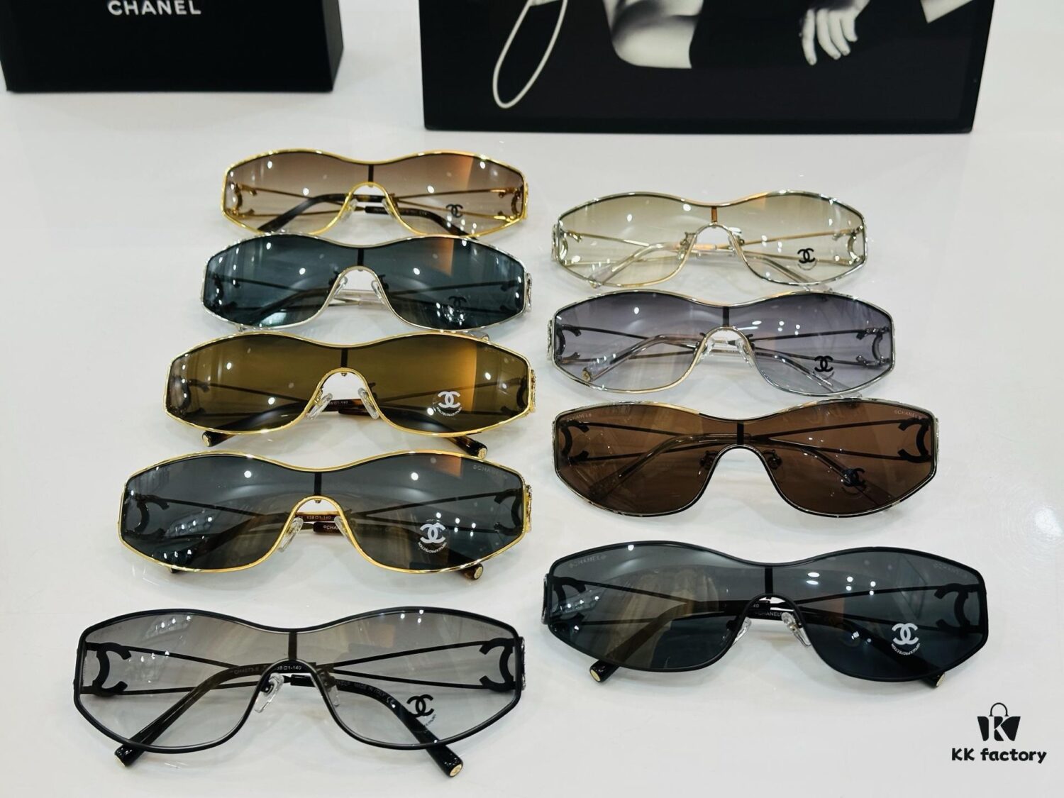 CHANE*/Xiangjia MODEL: CH4073-B Size: 138□1-140 Fashion Sunglasses