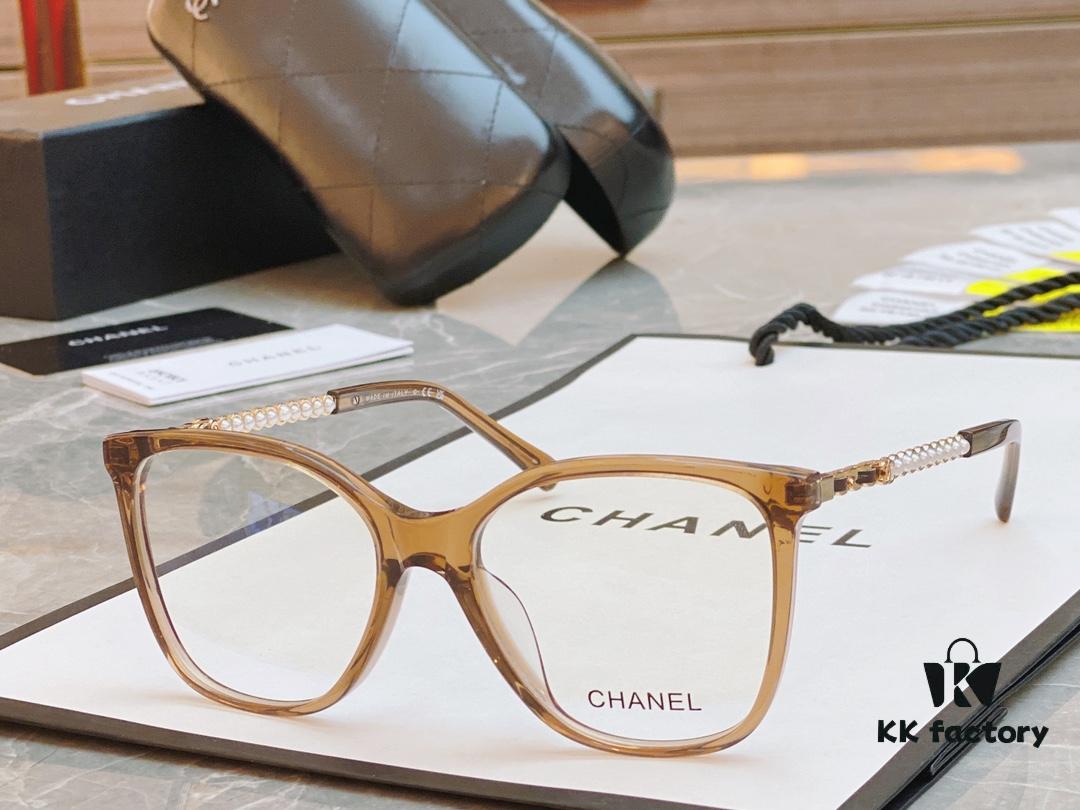 CHANE* New Optical Frame, Model: 3441, Size: 54-18-145, Square-frame Eyeglasses for Myopia