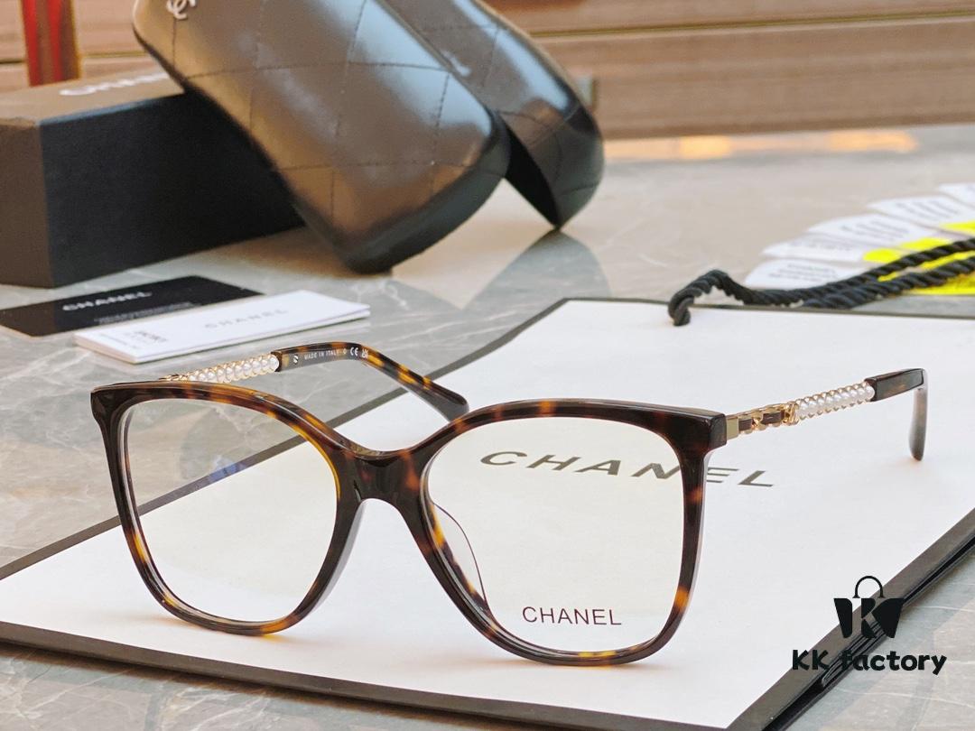 CHANE* New Optical Frame, Model: 3441, Size: 54-18-145, Square-frame Eyeglasses for Myopia