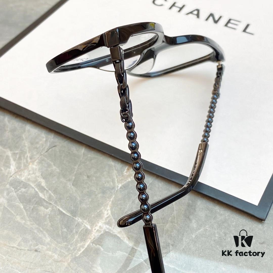 CHANE* New Optical Frame, Model: 3441, Size: 54-18-145, Square-frame Eyeglasses for Myopia