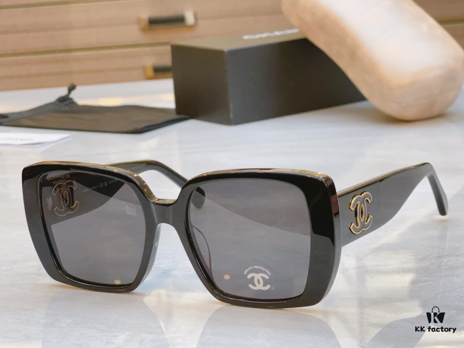 CHANE* New Arrival Sunglasses, Model: 5541, Size: 54□18-140