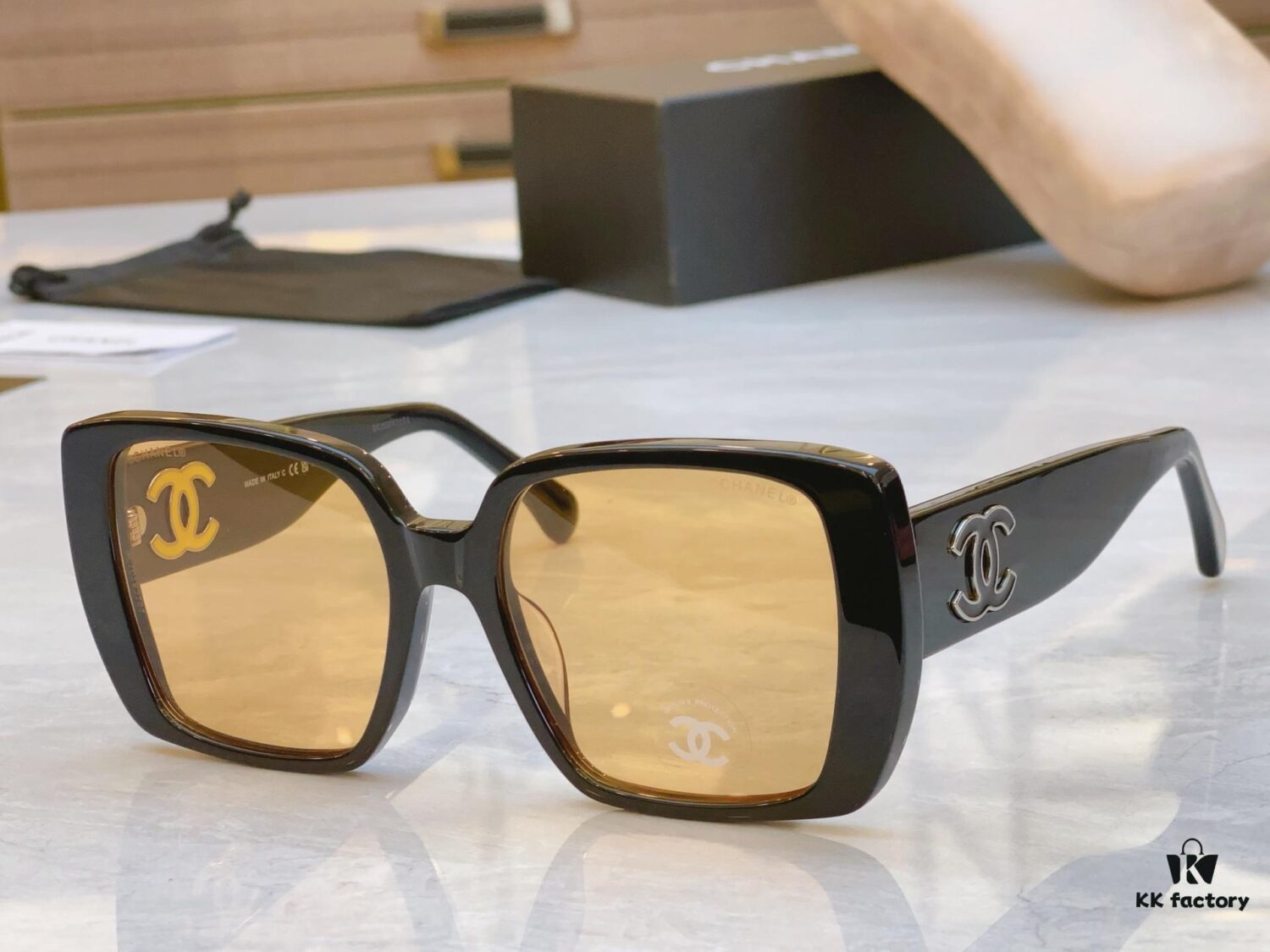 CHANE* New Arrival Sunglasses, Model: 5541, Size: 54□18-140