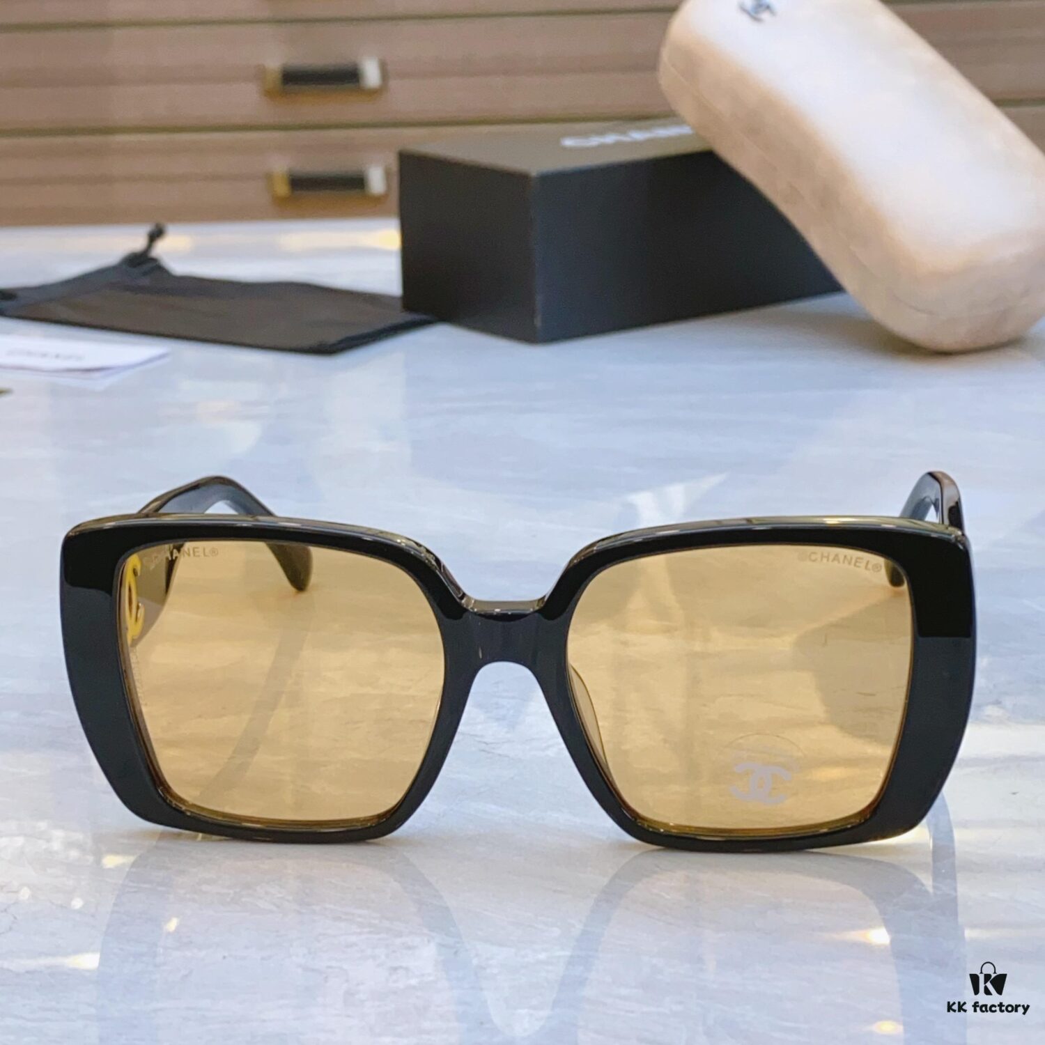 CHANE* New Arrival Sunglasses, Model: 5541, Size: 54□18-140