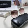 Chanel Pearl Sunglasses for Women, New Double C Polarized Celebrity Cat-eye Sun Glasses, Fashionable Popular Style