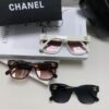 Chanel Pearl Sunglasses for Women, New Double C Polarized Celebrity Cat-eye Sun Glasses, Fashionable Popular Style