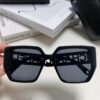 Chanel 2025 New Arrival Letter-Frame Sunglasses for Women, Korean Style Trendy Versatile Sun Glasses, Minimalist Fashion Eyewear for Street Photography