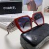 Chanel 2025 New Arrival Letter-Frame Sunglasses for Women, Korean Style Trendy Versatile Shades, Minimalist Fashion Glasses for Street Photography