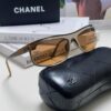 Chanel 2025 New Arrival Retro Silver Curved Frame Classic Chic Sunglasses for Women and Men, Outdoor Sports and Photography Fashion Eyewear