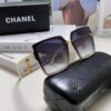 Chanel 2025 New Arrival Fashion Sunglasses, Stylish Oversized Gradient Lenses, Face-Framing UV Protection Shades with Umbrella Pendant, Classic Little Luxury Chic