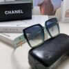 Chanel 2025 New Arrival Fashion Sunglasses, Oversized Gradient Lenses for Slimming Effect, UV Protection, Elegant Style with Umbrella Pendant