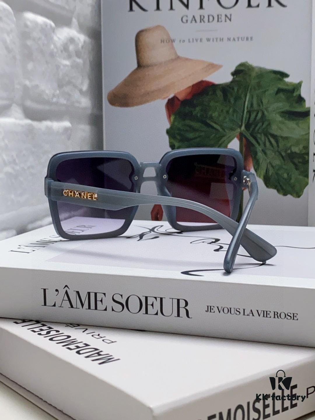 Chanel 2025 New Camellia Collection Classic Polarized Sunglasses UV Protection Fashion Sunglasses for Women Driving Glasses Korean Style Trendy Shades