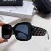 CHANEL New Classic Black and White Sunglasses