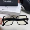 Chanel Small Logo Eyeglass Frame, Panda Color, Suitable for Prescription Lenses, Stylish and Face-Framing