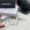 Chanel Small Logo Eyeglass Frame, Panda Color, Suitable for Prescription Lenses, Stylish and Face-Framing Design