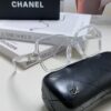 Chanel Small Logo Eyeglass Frame, Panda Color, Suitable for Prescription Lenses, Stylish and Face-Framing Design