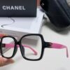 Chanel Small Logo Eyeglass Frame, Panda Color, Suitable for Daily Wear with or without Prescription Lenses, Stylish and Face-Framing Design