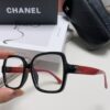Chanel Small Logo Eyeglass Frame, Panda Color Scheme, Suitable for Prescription Lenses, Non-Rimmed Design for a Slimming Facial Look
