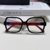 Chanel Small Logo Eyeglass Frame, Panda Color Scheme, Suitable for Prescription Lenses, Non-Rimmed Design for a Slimming Facial Look