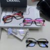 Chanel Small Logo Eyeglass Frame, Panda Color Scheme, Suitable for Prescription Lenses, Non-Rimmed Design for a Slimming Facial Look