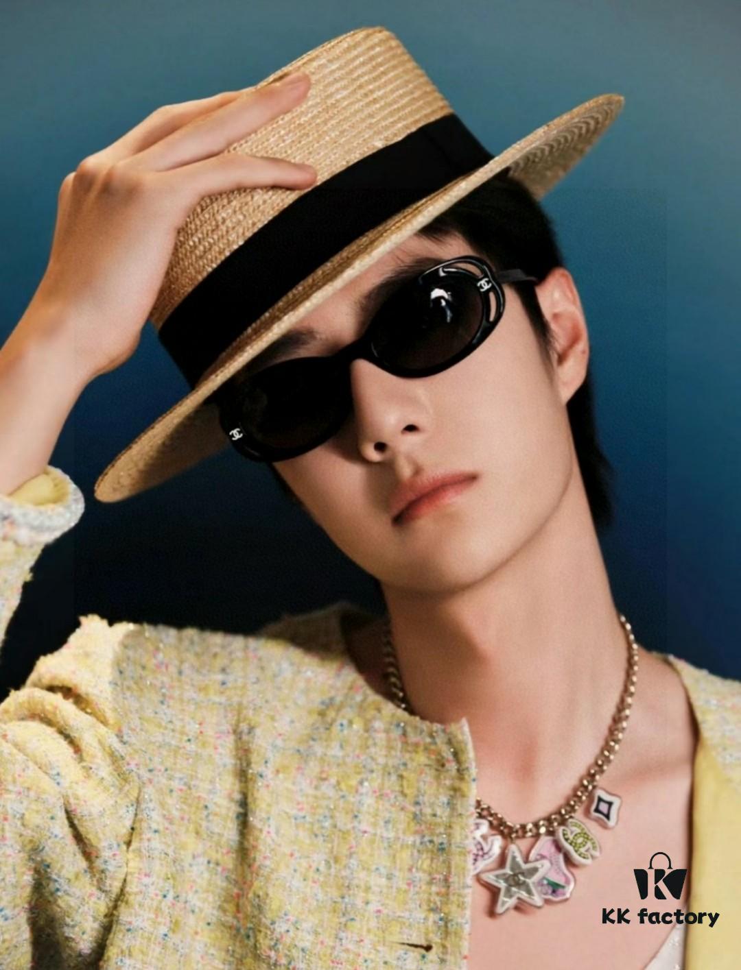 CHANEL Chanel Eyeglass Frame Inspired by Wang Yibo, Cat-Eye Style Sunglasses That Everyone's Asking About