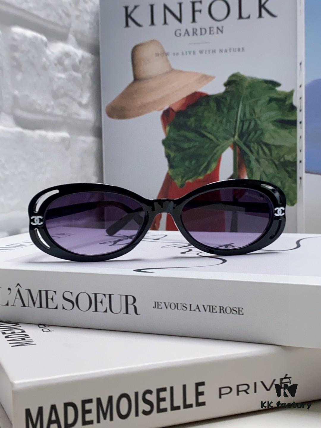 CHANEL Chanel Eyeglasses Sunglasses Cat-Eye Frame Inspired by Wang Yibo, 5 Colors Available