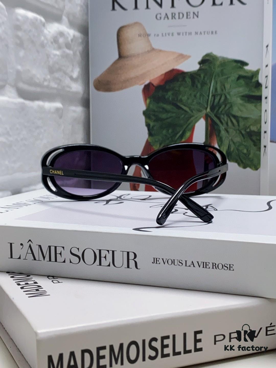 CHANEL Chanel Eyeglasses Sunglasses Cat-Eye Frame Inspired by Wang Yibo, 5 Colors Available