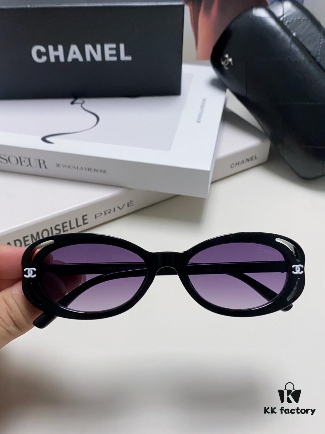 CHANEL Chanel Eyeglasses Sunglasses Cat-Eye Frame Inspired by Wang Yibo, 5 Colors Available