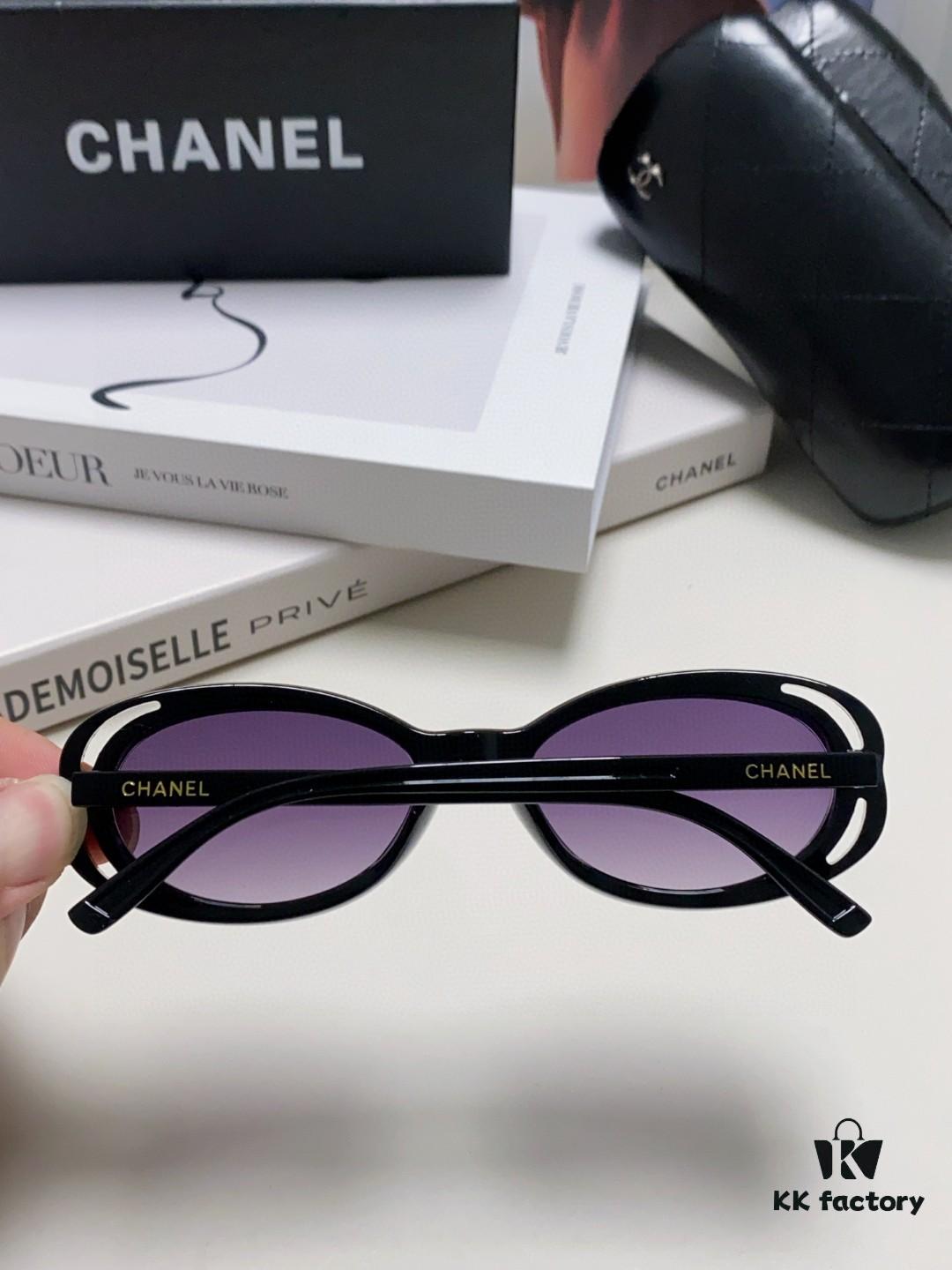 CHANEL Chanel Eyeglasses Sunglasses Cat-Eye Frame Inspired by Wang Yibo, 5 Colors Available