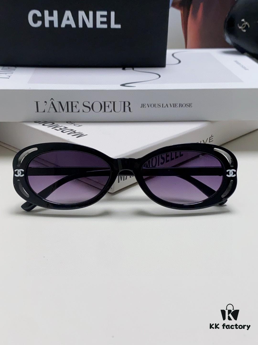 CHANEL Chanel Eyeglasses Sunglasses Cat-Eye Frame Inspired by Wang Yibo, 5 Colors Available