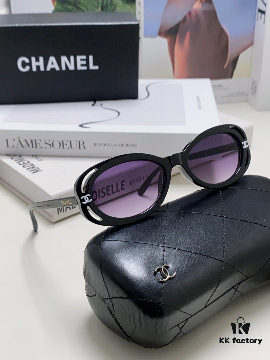 CHANEL Chanel Eyeglasses Sunglasses Cat-Eye Frame Inspired by Wang Yibo, 5 Colors Available