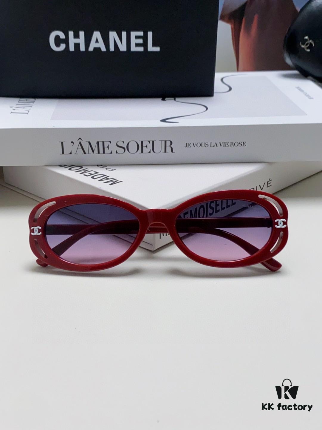 CHANEL Chanel Unisex Cat-Eye Frame Sunglasses Inspired by Wang Yibo, 5 Colors Available