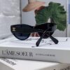 Chanel 24SS New Arrival Oval Women's Sunglasses with Double C Logo Design