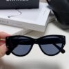 Chanel 24SS New Arrival Oval Women's Sunglasses with Double C Logo Design