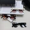 Chanel 24SS New Arrival Oval Women's Sunglasses with Double C Logo Design
