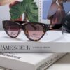 Chanel 24SS New Arrival Oval Women's Sunglasses with Double C Logo Design
