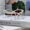 Chanel 24SS New Arrival Elegant Oval Women's Sunglasses with Double C Logo Design