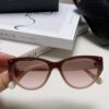 Chanel 24SS New Arrival Elegant Oval Women's Sunglasses with Double C Logo Design