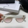 Chanel 24SS New Arrival Elegant Oval Women's Sunglasses with Double C Logo Design