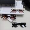 Chanel 24SS New Arrival Elegant Oval Women's Sunglasses with Double C Logo Design