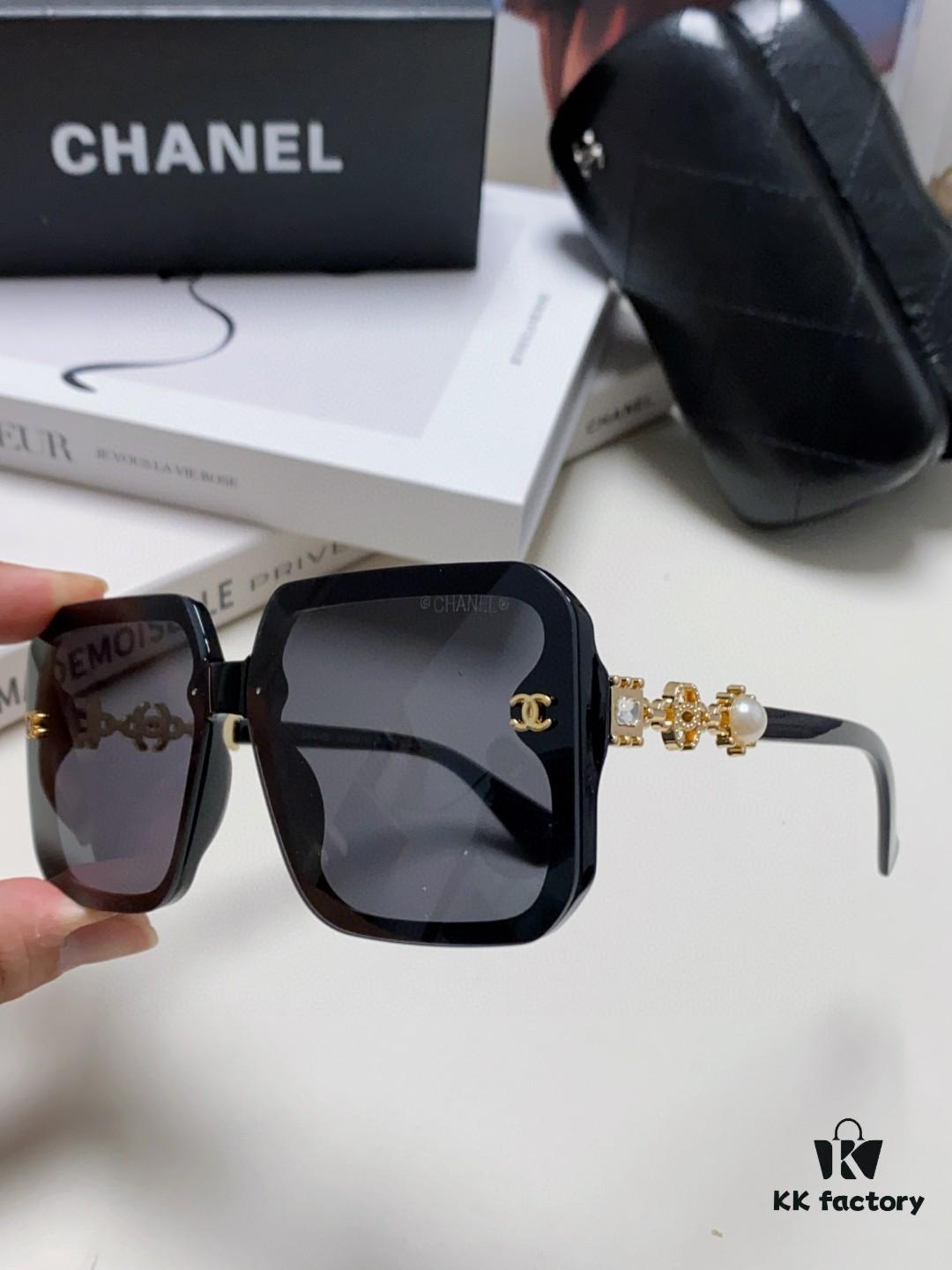 Chanel 2025 New Arrival Polarized Sunglasses for Women, Stylish Unisex UV Protection Sun Glasses for Driving and Travel, Slimming Fit