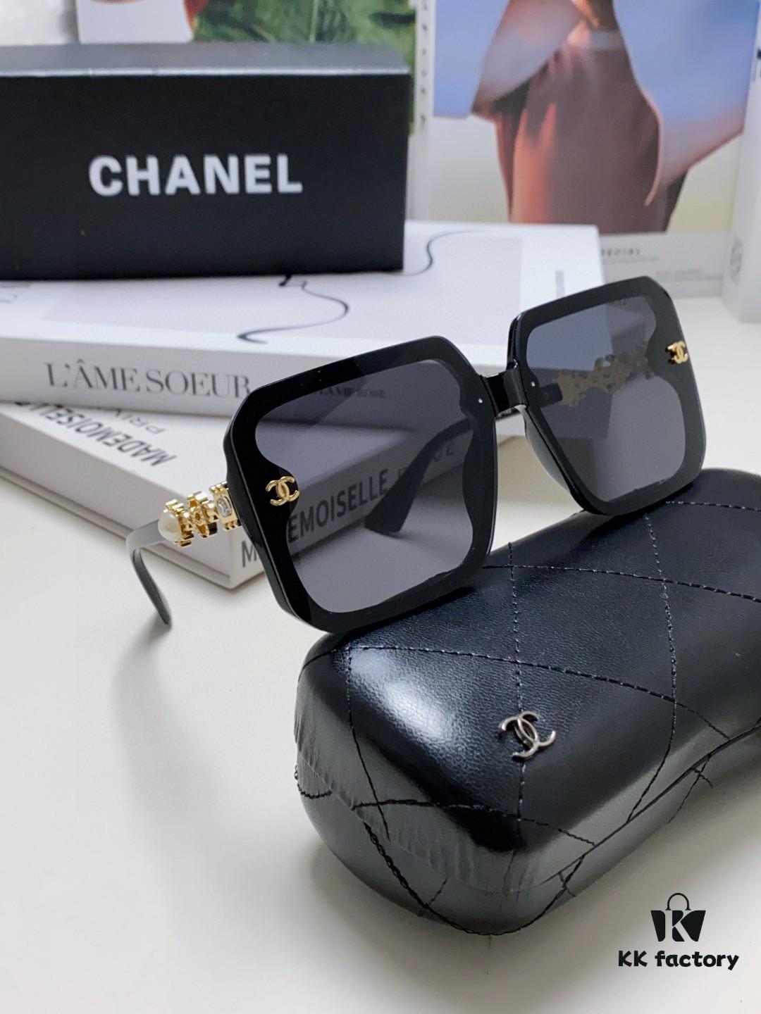 Chanel 2025 New Arrival Polarized Sunglasses for Women, Stylish Unisex UV Protection Sun Glasses for Driving and Travel, Slimming Fit