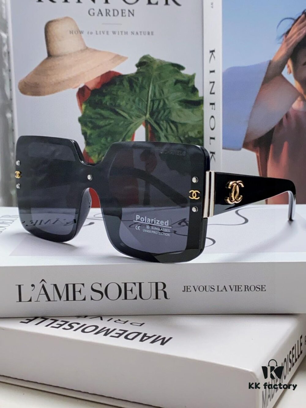 Chanel 2025 New Arrival Fashion Women's High-End Polarized Sunglasses, Oversized Driving Sunglasses