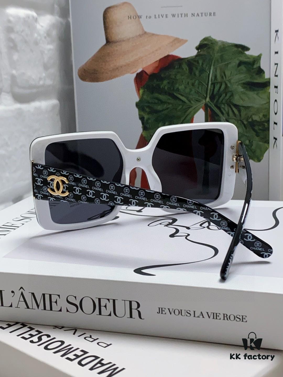 Chanel 2025 New Arrival Fashionable High-End Women's Polarized Sunglasses, Oversized Driving Sunglasses
