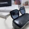 Chanel 2025 New Arrival Fashion Sunglasses for Women UV Protection Korean Style Trendy Oversized Square Frame Sun Glasses Summer Anti-Glare