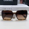 Chanel 2025 New Arrival Fashion Sunglasses for Women UV Protection Korean Style Trendy Square Frame Oversized Sunglasses Summer Sun Protection