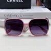 Chanel 2025 New Arrival Fashion Sunglasses for Women UV Protection Korean Style Trendy Oversized Square Frame Sun Glasses Summer Anti-Glare