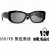 Chanel 2025 New Arrival ⭐ Xiaohongshu Popular Bestseller Double CH Interlocking Logo Sunglasses for Women, High-End Style