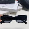 Chanel 2025 New Arrival ⭐ Xiaohongshu Popular Bestseller Double CH Interlocking Logo Sunglasses for Women, High-End Style