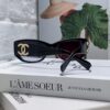 Chanel 2025 New Arrival ⭐ Xiaohongshu Popular Bestseller Double CH Interlocking Logo Sunglasses for Women, High-End Style Eyewear