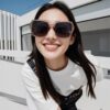 CHANEL 2025 New Arrival Trendy Fashion Square Frame Sunglasses for Women, Comfortable Wear, Influencer Favorite, HD Thickened Polarized Lens